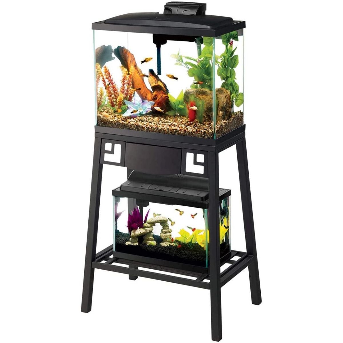 The Best 10 Gallon Fish Tank Stand Option: Aqueon Forge Aquarium Stand