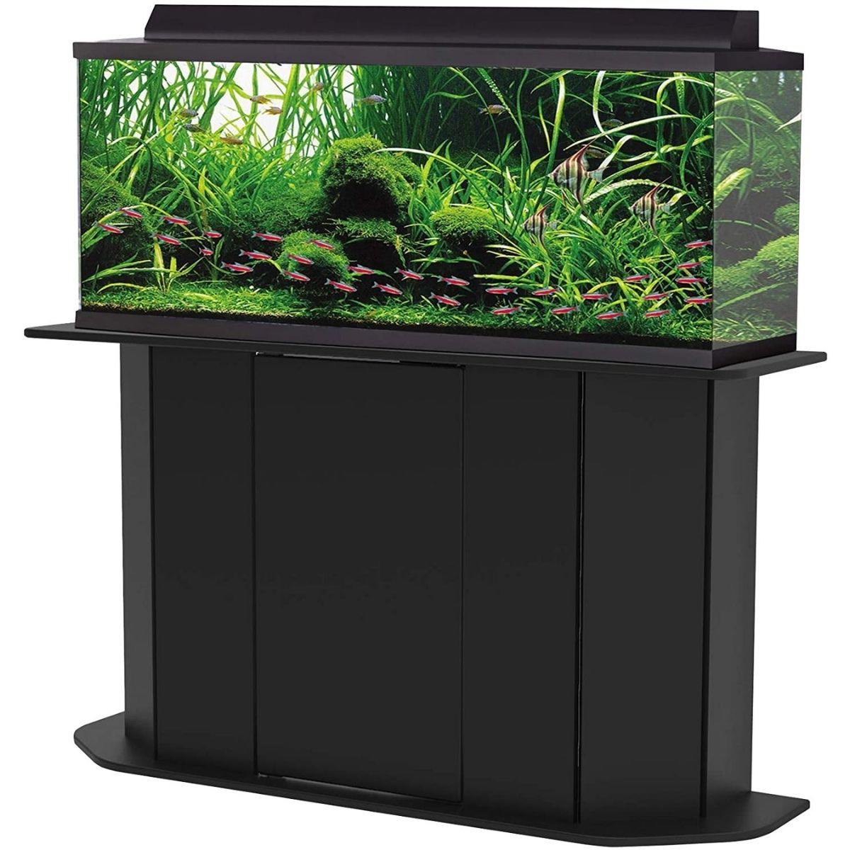 The Best 40 Gallon Aquarium Stand Option: Aquatic Fundamentals 55/38 Gallon Black Aquarium Stand