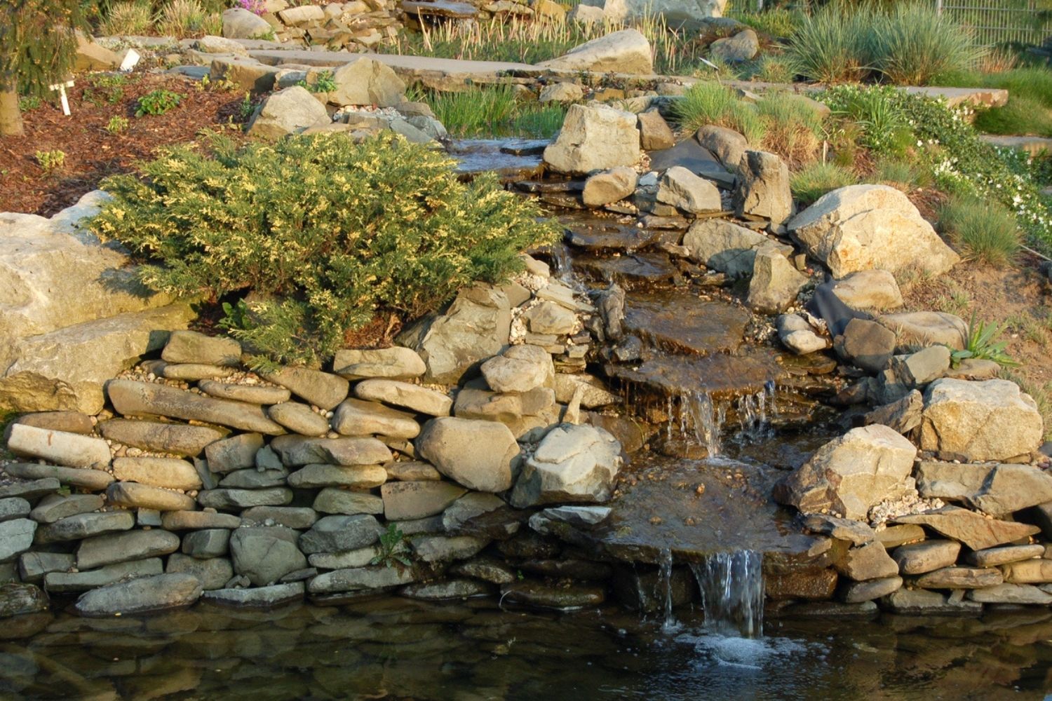 How to Build a Pond Waterfall