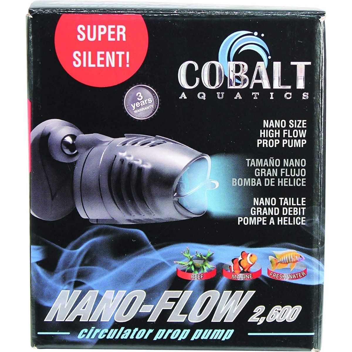 The Best Best Aquarium Powerhead Option: Cobalt Aquatics Pump Nano-Flow