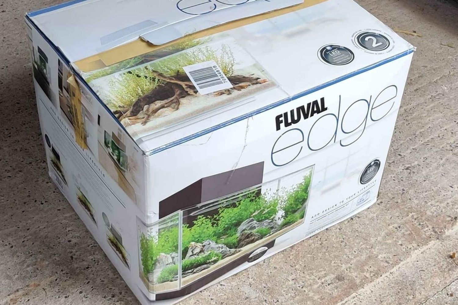 Fluval Edge 6 Gallon Unboxing