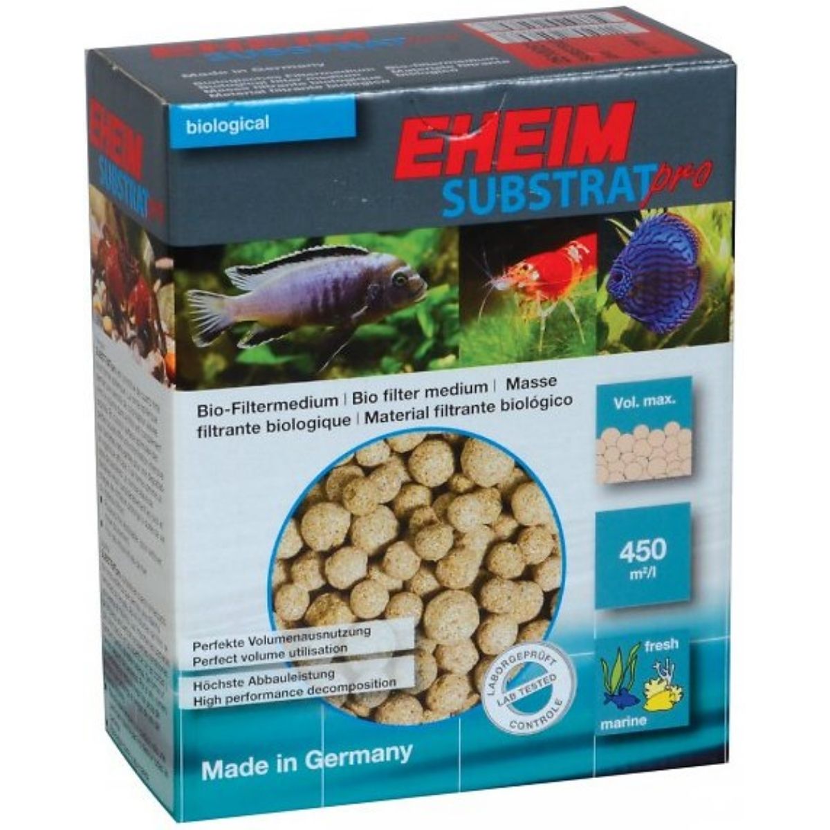 The Best Biological Filter Media Options: Eheim Substrate Pro Biological Filter Media Best