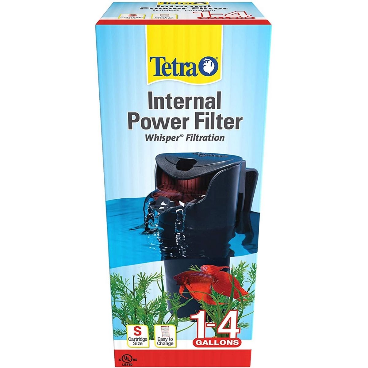 The Small Fish Tank Filter Option: Tetra Whisper Internal Power Filter