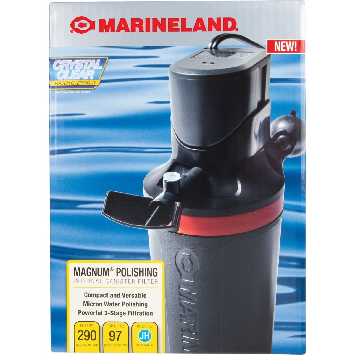 The Best Internal Aquarium Filters: MarineLand Magnum Polishing Internal Canister Filter