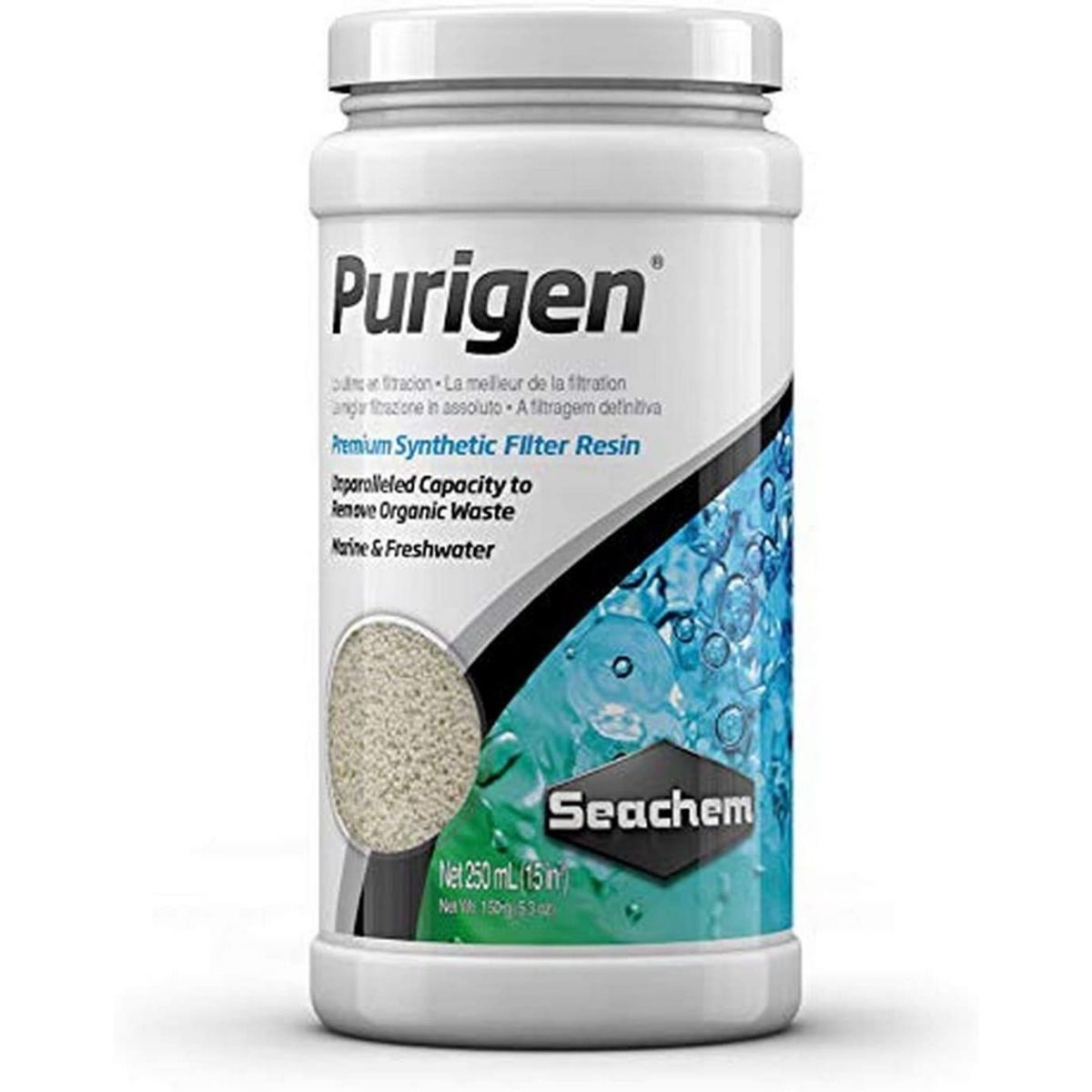 seachem purigen 250ml filter media review